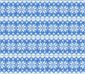 ugly Christmas sweater seamless knitting pattern.Festive knitted pattern design featuring reindeer christmas trees and snowflake elements for holiday season