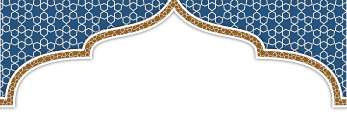 Ornate Islamic Archway Design with Geometric Pattern