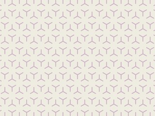 Subtle lavender Y-shaped pattern on soft beige background.