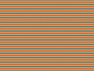 Colorful horizontal stripes pattern with vibrant orange, blue, and beige.