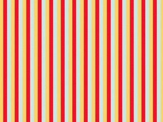 Obraz premium Colorful vertical stripes pattern with red, yellow, and blue hues.