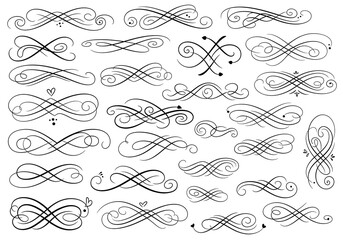 Flourish & Swirls: A Hand-Drawn Ornament Collection