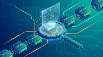 Auditable Data Trail Magnifying Glass Over Digital Network