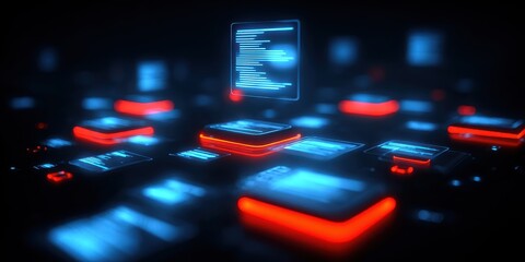 A futuristic control hub where intelligent engineers evaluate visual 4D displays of program complexity conducting an organized issue review through multi layer interaction