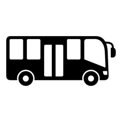 Truck Icon Transportation Solid Style