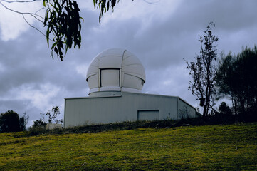 Fototapeta premium The Mount Stromlo Observatory, nestled in the Australian Capital Territory, stands as a beacon of astronomical discovery.