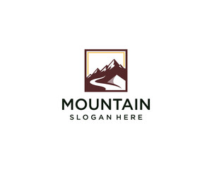 Mountain square logo