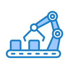 Fabrication Icon - Blue Style