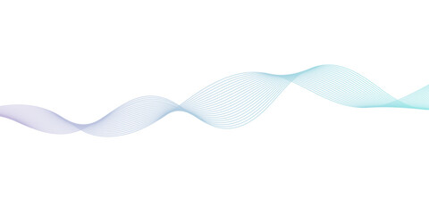 Smooth Wave Line Background. Abstract Flowing Curve with Gradient Effect. abstract white lines background wallpaper
