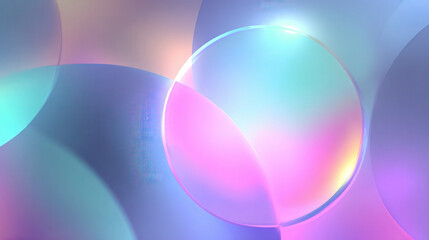 abstract colorful background with circles