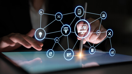 The concept of UX UI design focuses on user experience and interface. This process is essential for creating intuitive applications, enhancing the overall UX UI design. Entice