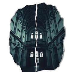 old house in the night