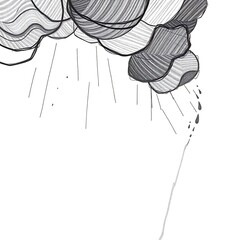 vector illustration of an abstract background with birds