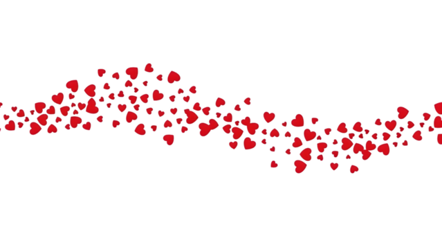 Abstract red gemstone banner design isolated on transparent background - Powered by Adobe