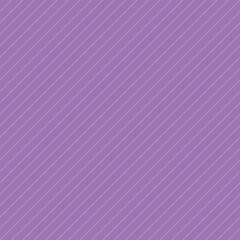 Soft pastel violet diagonal stripe seamless pattern on an orchid lavender purple background, perfect for modern branding, packaging, stationery, textiles, and clean geometric design uses.