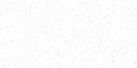 Vector textured white paper texture background and terrazzo flooring texture. Grunge old pattern surface closeup stucco rough wall.