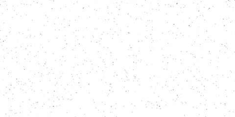 Vector textured white paper texture background and terrazzo flooring texture. Grunge old pattern surface closeup stucco rough wall.