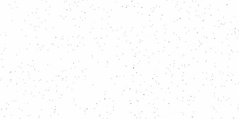 Vector textured white paper texture background and terrazzo flooring texture. Grunge old pattern surface closeup stucco rough wall.