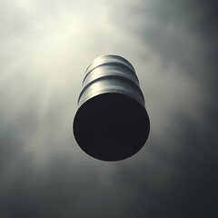 light bulb on black background