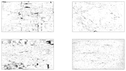 Grunge Urban Backgrounds set. Create grungy Effect .abstract, splattered , dirty, texture for your design. 
