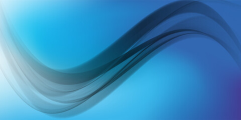 Minimalist banner background, pastel colorful, Light Blue gradations. Circle effect style geometric, abstract background. Vector Illustration