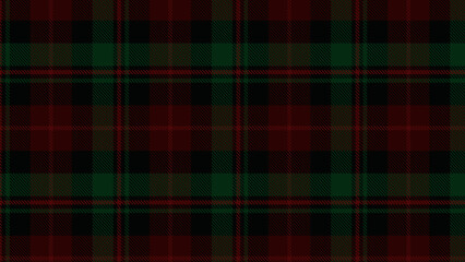 Naklejka premium Checkered tartan plaid with twill weave repeat pattern in green black white.Christmas gingham seamless pattern.Geometric graphic vector illustration background design for fabric and print.