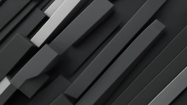 A close up of a piano keyboard featuring a dark geometric pattern and silver metal texture for a futuristic 3d architectural design wallpaper backdrop