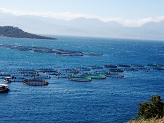Gr&egrave;ce, ferme de pisciculture
