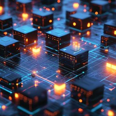 Innovative chip architecture powering smart technology high resolution picture