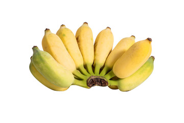 banana isolated on white