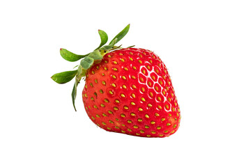 strawberry isolated on white