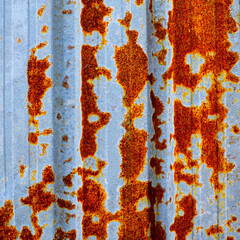 old  zinc background in the market