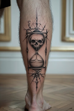 Tattoo reloj de arena