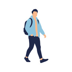 Fototapeta premium Smiling boy standing with skateboard and man in black suit is a business fashion sport model