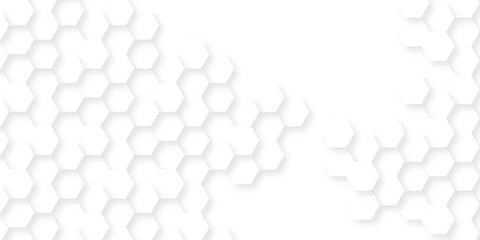 White paper texture abstract grid tile seamless hexagon wall creative metal business wallpaper texture background.	
