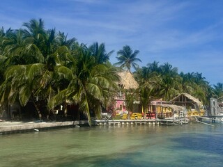 Peaceful, Tropical Island of  Caye Caulker, Belize