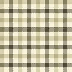 A seamless plaid pattern in muted earthy tones with stripes and traditional checks, creating a classic and cozy textile background.