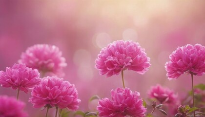 Cinemagraph of a pink flowers with blurred particles. Cinemagraph seamless loop animation motion. 2