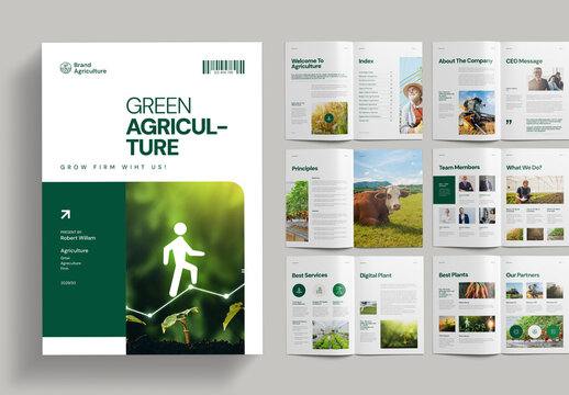Agriculture Brochure Template