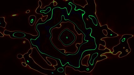 Motion background tunnel video loop creates continuous visual effects that engage viewers with dynamic shapes and patterns