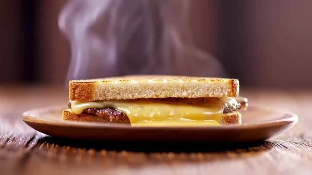 toast with melted cheese