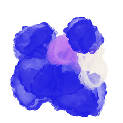 Abstract Watercolour Painting Art