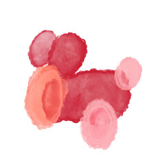 Abstract Watercolour Painting Art