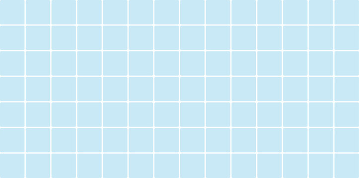 Pastel light-blue ceramic wall and floor tiles for architecture backgrounds, including soft bathroom tiles and mosaic patterns for pools and toilet floors, vector illustration.