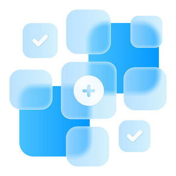 Dashboard App Web Business Chart Diagram Graphic Modern Glassmorphism UI Icon Sign and Symbol Design Illustrator	