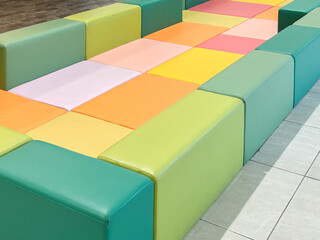 キッズコーナー　クッション　商業施設