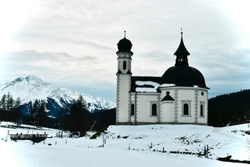 Das Seekirchl bei Seefeld in Tirol