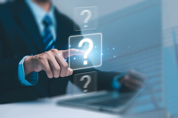 Exclamation marks also known as question mark has a background image that can be designed in many ways, there are business icons, communication that use images as illustrations.