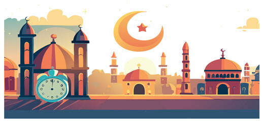 vector moeque mahal agra india