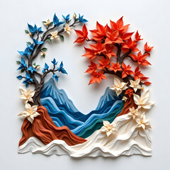 Origami Sculpture Showcase